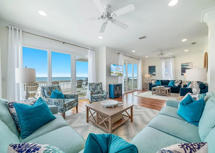 Endless Summer By Gsvr - 7br Beachfront With Pool & Handicap Access - Free Activities And Golf *